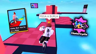 Descobri o Melhor Jeito de Passar Todas As Fases Desse Jogo de Bicicleta - Roblox