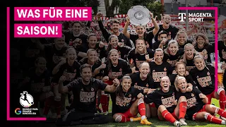 Die Meistersaison des FC Bayern | Google Pixel Frauen-Bundesliga | MAGENTA SPORT