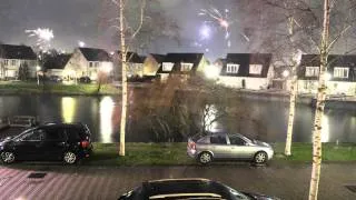 Vuurwerk in Cuijk 2013