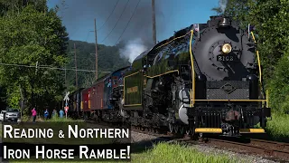 Reading & Northern #2102 on the 2022 Iron Horse Rambles