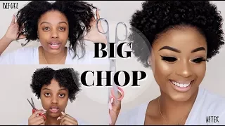 BIG CHOP | WATCH ME TRANSFORM | STARTING MY NATURAL HAIR JOURNEY