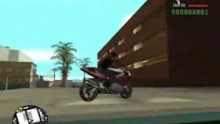 GTA San Andreas Bike Stunts (SA MP).flv