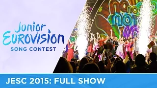 Junior Eurovision Song Contest 2015: Full Show