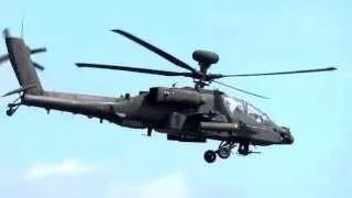 British Army Apache at Cosford Airshow 2013