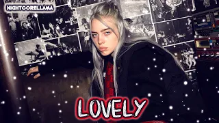 Billie Eilish, Khalid - Lovely (2021 House Remix Lyrics) | Nightcore LLama Reshape