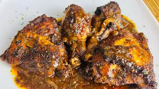 Smothered Chicken and Gravy Recipe | Smothered Jerk Chicken | Smothered Oven Bake Chicken