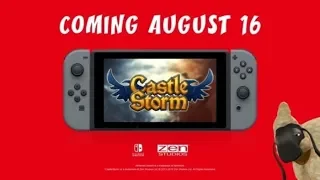 Игра CastleStorm вышла на Nintendo Switch!