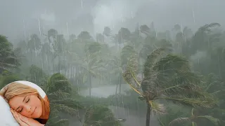 Heavy Thunderstorm Sounds 🌧️⚡️Heavy Rain Sounds, Thunder e Wind Sounds For Sleep, Relax, Deep Sleep