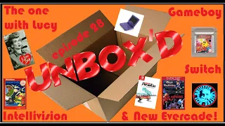 UNBOX'D #28: "The One With Lucy, Intellivision, Gameboy, Switch & New Evercade!" (Unboxings & More)