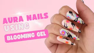 How-To: Aura Nails using Makartt's Blooming Gel & Gel Polishes