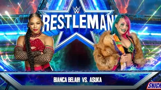 Bianca Belair Vs Asuka - Raw Womens Championship | WWE WrestleMania 39