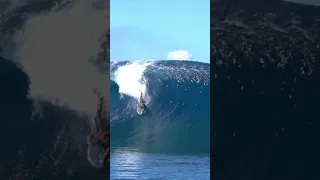 INCREDIBLE RIDE IN TAHITI With Hakahei Huuti 💥 Babino Photo #bodyboarding