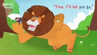 The Lion and the Mouse   Fairy tale   English Stories Reading Books online video cutter com