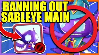 BANNING out a SABLEYE MAIN has never felt better THANKS to DRAFT | Pokemon Unite