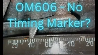 OM606 Rough Timing Guide w/o Timing Marker