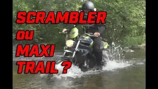 UN SCRAMBLER A 1300 € + DOUÉ EN OFF ROAD QUE LES MAXI TRAILS ?   ► METZELER CUSTOM PROJECT