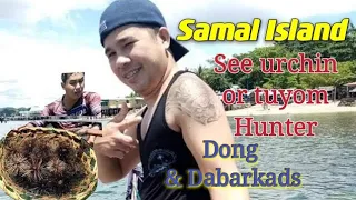 Samal island sea urchin hunter Dong & dabarkards