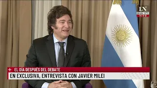 Javier Milei: "Lo que hacen Bullrich y Macri es patriótico". Entrevista completa con Jonatan Viale