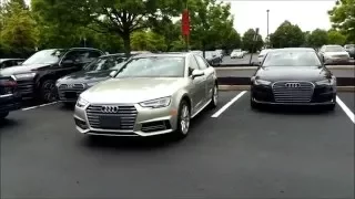 2017 Audi A4 Hands Free Trunk, Kick to Open