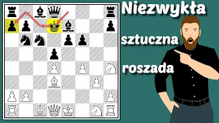 SZACHY 209# Sztuczna roszada w szachach. Jak bronić króla, strategia w szachach. Obrona francuska.