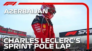 Charles Leclerc's Sprint Shootout Pole Lap | 2023 Azerbaijan Grand Prix