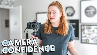 HOW TO BE CONFIDENT ON CAMERA: Tips for talking to a camera as a small YouTuber | THECONTENTBUG