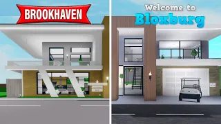 BUILDING a BROOKHAVEN HOUSE In BLOXBURG