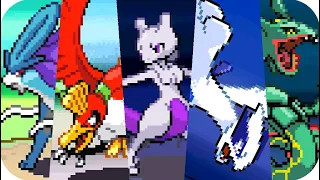 Pokemon HeartGold & SoulSilver - All Legendary Pokémon Battles (1080p60)