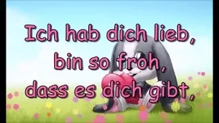 Schnuffel - Ich hab dich lieb (mit Lyrics)