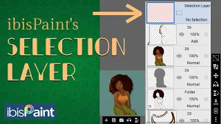 How to use the SELECTION LAYER and EFFECTS〚ibisPaint X tutorial〗