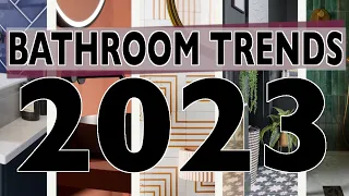 BATHROOM TRENDS 2023 // Interior Design