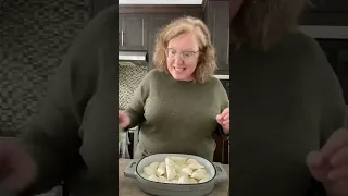 Oven baked Perogies