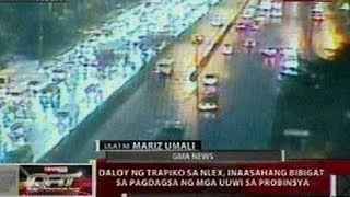 QRT: Daloy ng trapiko sa NLEX, inaasahang bibigat sa pagdagsa ng mga uuwi sa probinsya