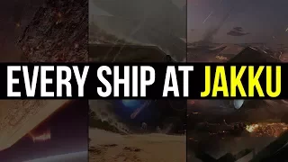 Every Ship at the Battle of Jakku | Star Wars Lore Explained