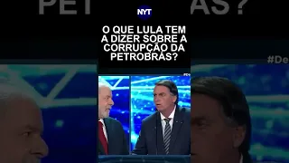 Bolsonaro ataca ferida e pergunta sobre corrupção da Petrobrás #shorts