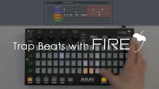 FL STUDIO FIRE | Making Trap Beats with Akai FIRE