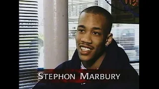 Allen Iverson vs Stephon Marbury Rare Early Career Clips