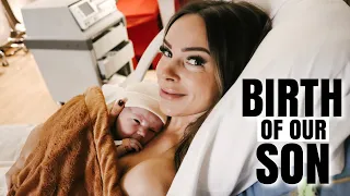 EMOTIONAL LIVE BIRTH OF OUR SON | CHATWIN LABOR AND DELIVERY