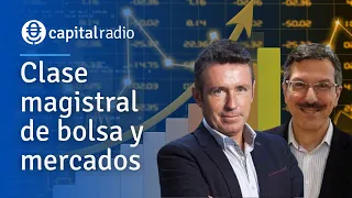 Los Siete Magníficos de la Bolsa, en la Clase Magistral de Alberto Iturralde con Luis Vicente Muñoz