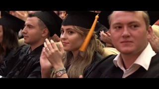 Торжественная церемония вручения дипломов выпускникам Высшей школы бизнеса МГУ - 2018