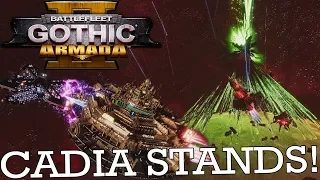 CADIA BECOMES A DEATH STAR - Battlefleet Gothic: Armada 2 Prologue