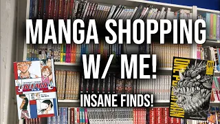 Manga Shopping with Me! | Insane Pickups & Manga Haul!