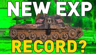 My New EXP Record!?! World of Tanks
