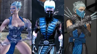 MORTAL KOMBAT FROST Evolution Skins Costumes MKDA - MK1 Mortal Kombat 1