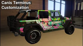 GTA 5 DLC Car Customization: Terminus