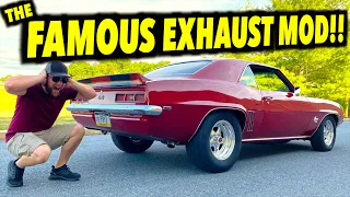 The BEST MOD YET To My 69 Camaro!!