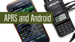 Smartphone and radio for APRS. APRSDroid