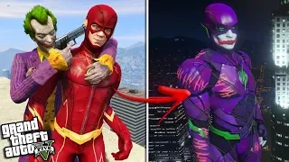 ФЛЭШ ПРЕВРАТИЛСЯ В ДЖОКЕРА FLASH В ГТА 5 МОДЫ! ОБЗОР МОДОВ В GTA 5