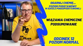 Wiązania chemiczne - podsumowanie - #N12 - ogarnij chemię z Panem Belfrem