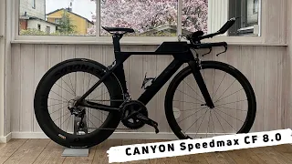 Canyon Speedmax CF 8.0 Time Trial Bike first impressions - My new triathlon bike!